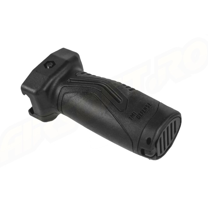 IMI DEFENSE FRONT GRIP OVG OVERMOLDING BLACK