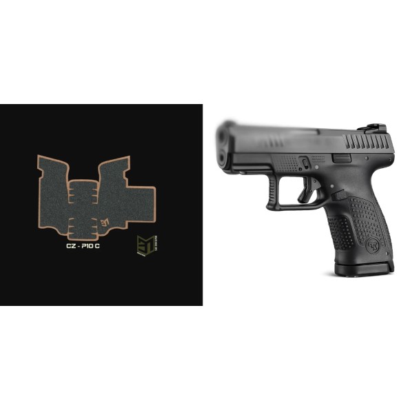 GRIP ADERENT BRAVO MIKE OPS PRECISION GRIPS PENTRU CZ P-10 C