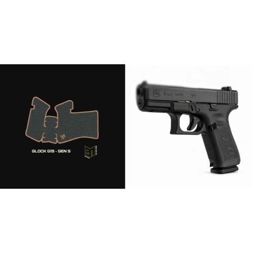 GRIP ADERENT BRAVO MIKE OPS PRECISION GRIPS PENTRU GLOCK G19 GEN5