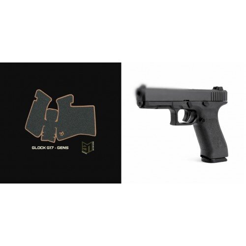 GRIP ADERENT BRAVO MIKE OPS PRECISION GRIPS PENTRU GLOCK G17 GEN5