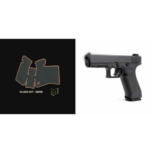GRIP ADERENT BRAVO MIKE OPS PRECISION GRIPS PENTRU GLOCK G17 GEN5