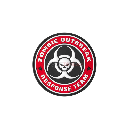 PATCH CAUCIUC - ZOMBIE OUTBREAK - BLACKMEDIC