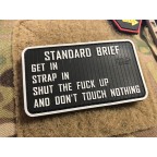 PATCH CAUCIUC STANDARDBRIEFING - COLOR