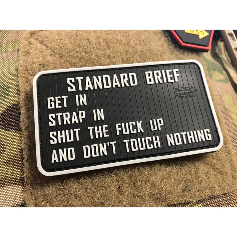 PATCH CAUCIUC STANDARDBRIEFING - COLOR