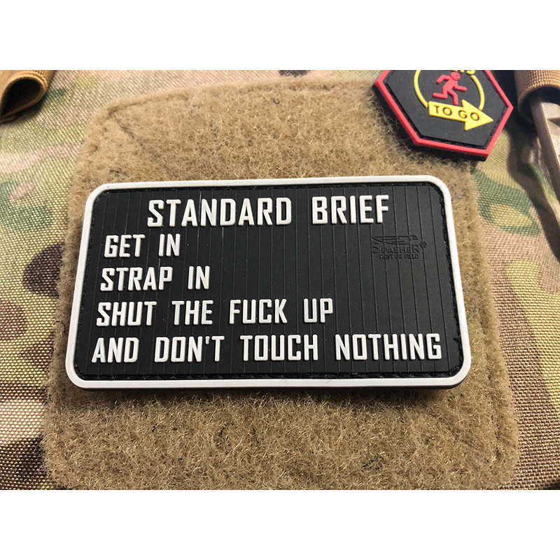 PATCH CAUCIUC STANDARDBRIEFING - COLOR
