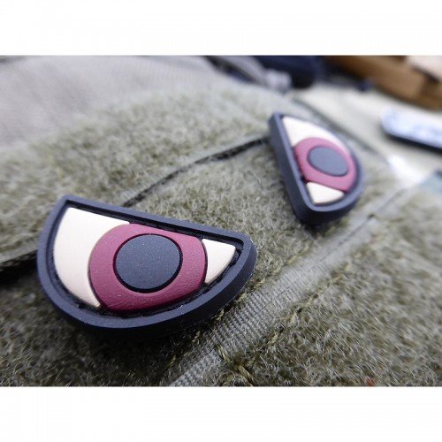 PATCH CAUCIUC - ANGRY EYES - COLOR