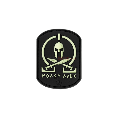 PATCH CAUCIUC MOLON LABE - FOSFORESCENT
