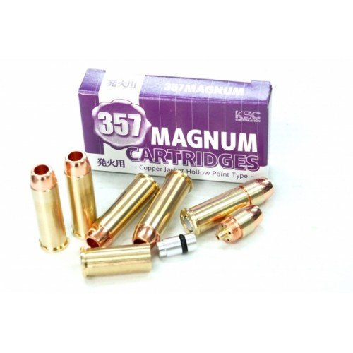 SET DE 6 CARTUSE PT. 357 MAGNUM