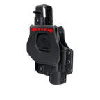 HOLSTER UNIVERSAL PENTRU PISTOL CU LANTERNA SI RED DOT - LUX - NEGRU