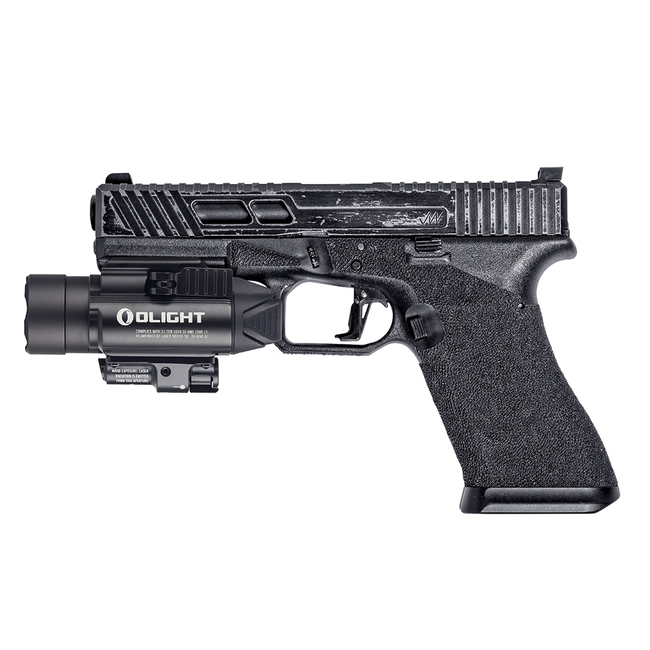 OLIGHT FLASHLIGHT WITH GREEN LASER BALDR PRO 1350 LM 260M BK