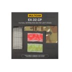 CUTIE TACTICA CU LIGHT STICKS - MULTICAM