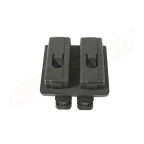 KING COBRA PORTA CARICATORE DOPPIO APERTO IN POLIMERO - PER BERETTA PX4 - SISTEMA MOLLE - NERO