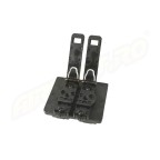 KING COBRA PORTA CARICATORE DOPPIO APERTO IN POLIMERO - PER BERETTA PX4 - SISTEMA MOLLE - NERO