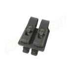 PORT INCARCATOR DUBLU INCHIS DIN POLIMER - PENTRU BERETTA PX4 - SISTEM MOLLE - BLACK