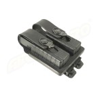 PORT INCARCATOR DUBLU INCHIS DIN POLIMER - PENTRU BERETTA PX4 - SISTEM MOLLE - BLACK