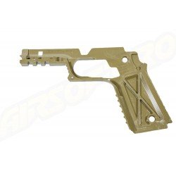 SISTEM GRIP PLUS RAIL PENTRU 1911 - TAN