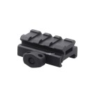 VO 1/2INCH PICATINNY RISER RAIL MOUNT (1.27CM) - BLACK
