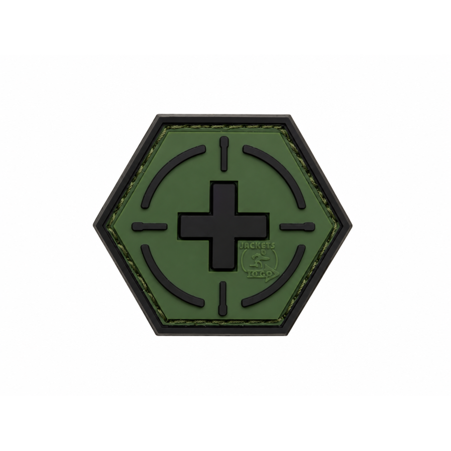 PATCG CAUCIUC - TACTICAL MEDIC - FOREST