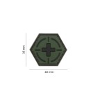 PATCG CAUCIUC - TACTICAL MEDIC - FOREST
