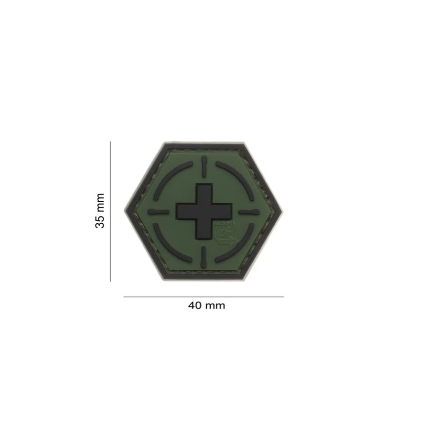 PATCG CAUCIUC - TACTICAL MEDIC - FOREST