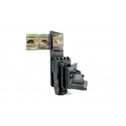 CTM AAP-01 OPEN BELT HOLSTER, RIGHT-HANDED - BLACK