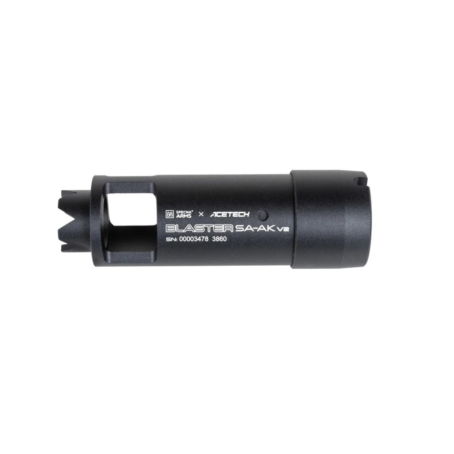 TRACER SPECNA ARMS X ACETECH BLASTER SA-AK V2 SUPPRESSOR BLACK