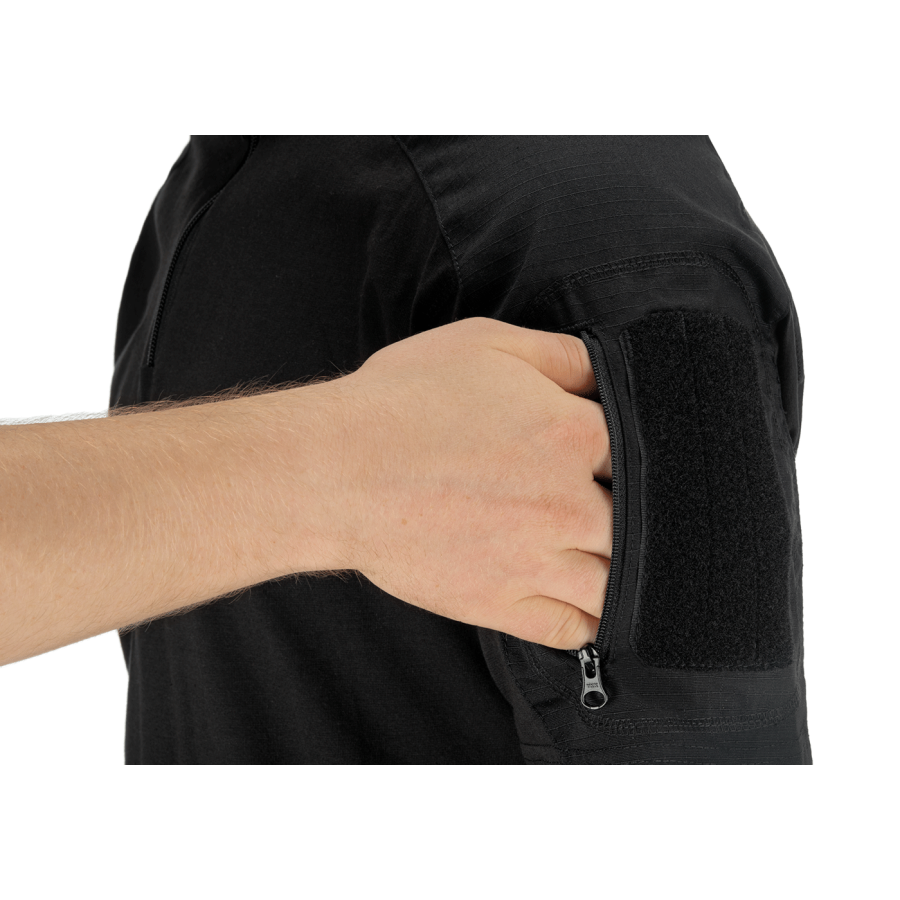 COMBAT SHIRT - SHORT SLEEVE - BLACK
