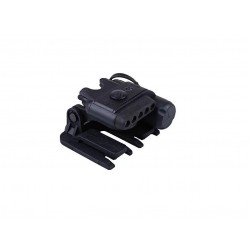 KIT ILUMINARE PENTRU CASCA - HLS GEN.3- RED - BLACK