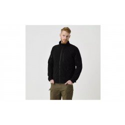 JACHETA TACTICA ALPHA - GRID FLEECE - BLACK