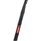 SCARA TELESCOPICA MODEL RESCUE - 3.5M - BLACK - STEP COVERS - TYPE B