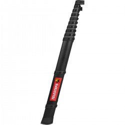 SCARA TELESCOPICA MODEL RESCUE - 3.5M - BLACK - STEP COVERS - TYPE B