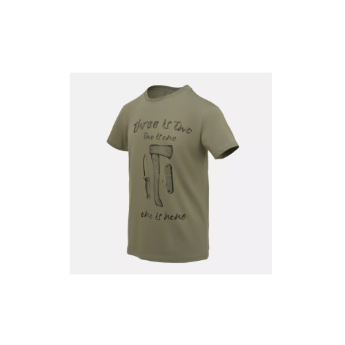TRICOU - ONE IS NONE - OLIVE GREEN