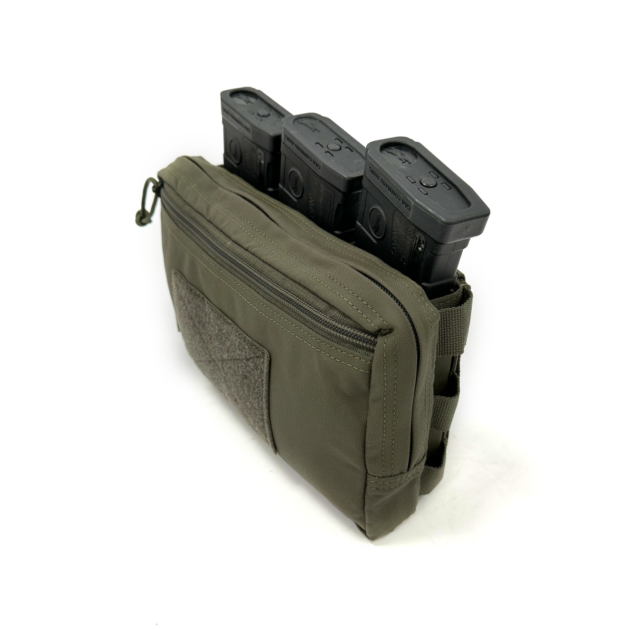 TRIPLE SNAP MAG UTILITY POUCH - RANGER GREEN