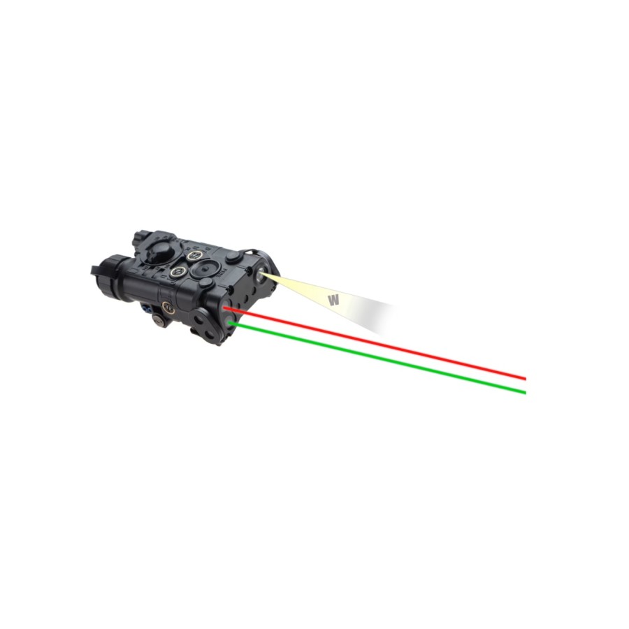 L-3 NGAL ILLUMINATOR / LASER MODULE GREEN + RED + IR - BLACK
