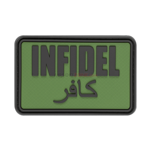 PATCH CAUCIUC LARGE - INFIDEL - FOREST