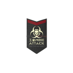 PATCH CAUCIUC - ZOMBIE ATTACK - FOSFORESCENT