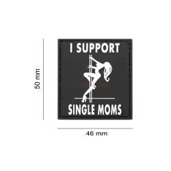 PATCH CAUCIUCAT - I SUPPORT SINGLE MUMS - SWAT