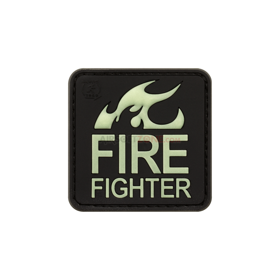 PATCH CAUCIUCAT - FIRE FIGHTER - GLOW IN THE DARK