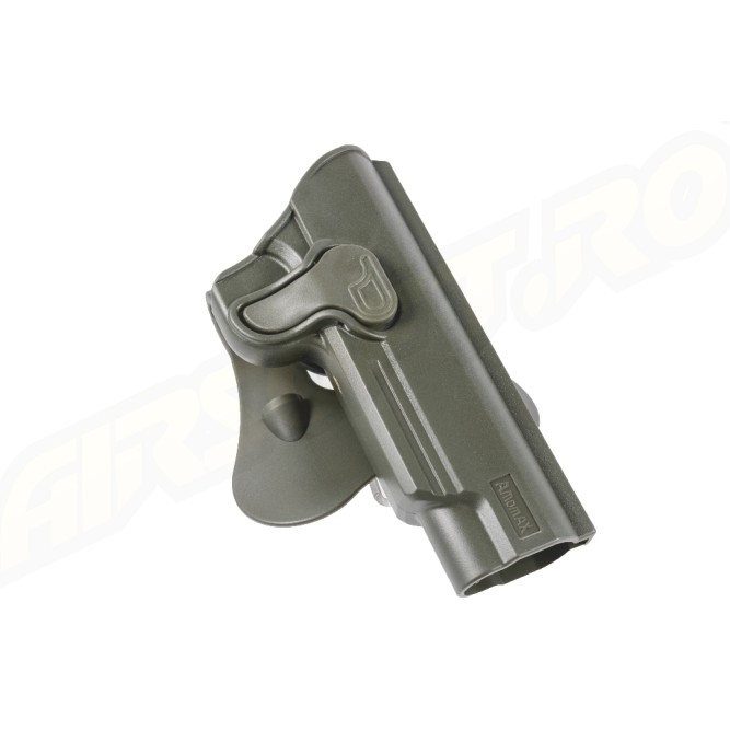 Amomax Polymer Tactical Holster for Colt 1911 4″ - OD