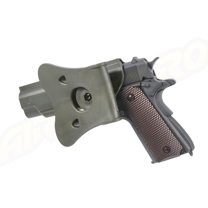 Amomax Polymer Tactical Holster for Colt 1911 4″ - OD