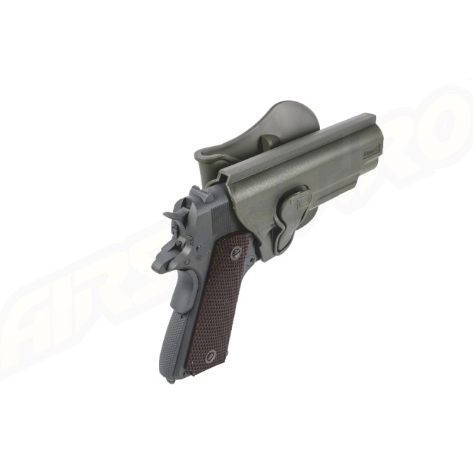 Amomax Polymer Tactical Holster for Colt 1911 4″ - OD