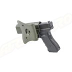 Amomax Polymer Tactical Holster for Glock 17/22/31, KWA ATP Series, APS ACP Series - OD