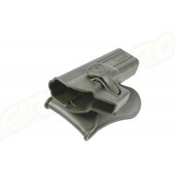 Amomax Polymer Tactical Holster for Glock 17/22/31, KWA ATP Series, APS ACP Series - OD