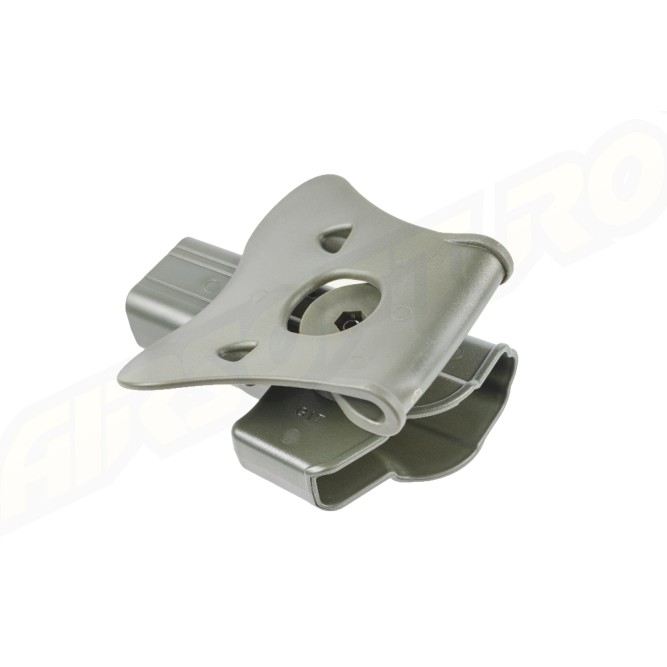 Amomax Polymer Tactical Holster for Glock 17/22/31, KWA ATP Series, APS ACP Series - OD