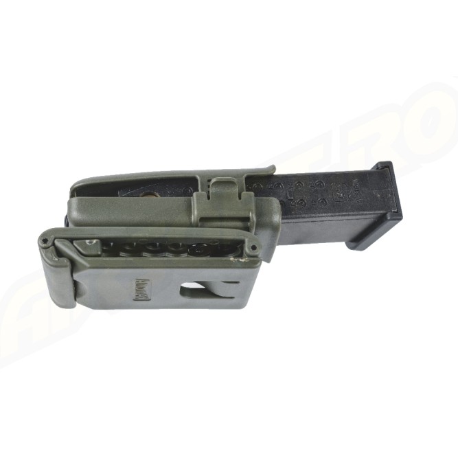 Amomax Porta-caricatore singolo in polimero per calibro 9 mm, .40, .45 - OD
