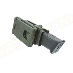Amomax Porta-caricatore singolo in polimero per calibro 9 mm, .40, .45 - OD