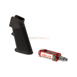 HIGH TORQUE SLIM MOTOR PLUS M4 SLIM PISTOL GRIP - BLACK