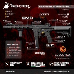 EVOLUTION SOFTAIR REAPER M EMR A CARBONTECH ETS