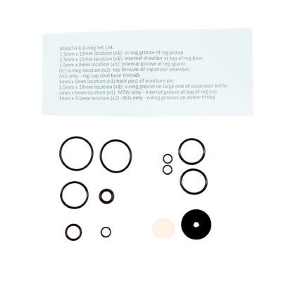 O-RING KIT FOR WRAITH X