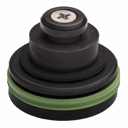 X-ORING CARBON FIBER REINFORCED TECHNOPOLYMER PISTON HEAD